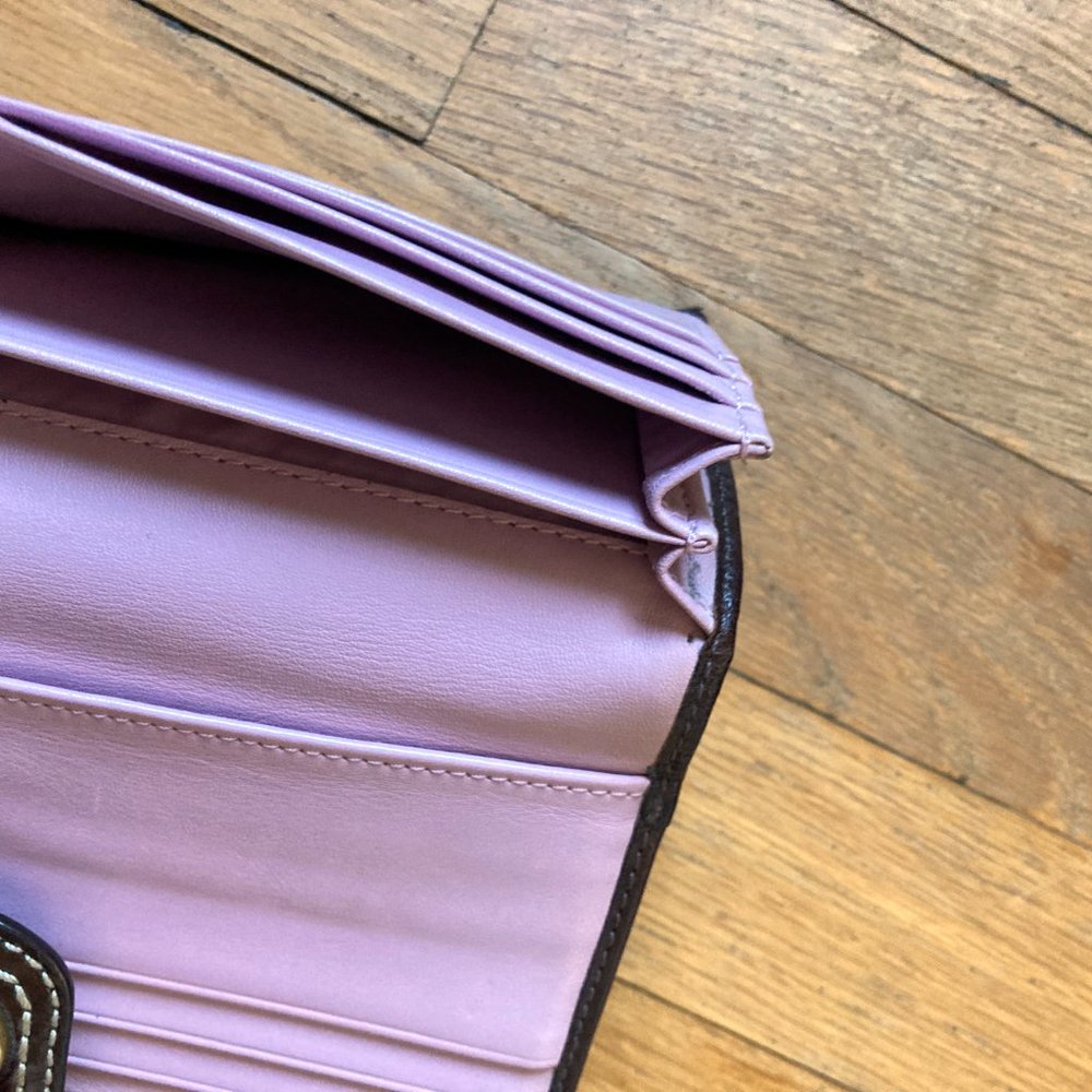 COACH Signature canvas wallet - Picture 7 of 11
